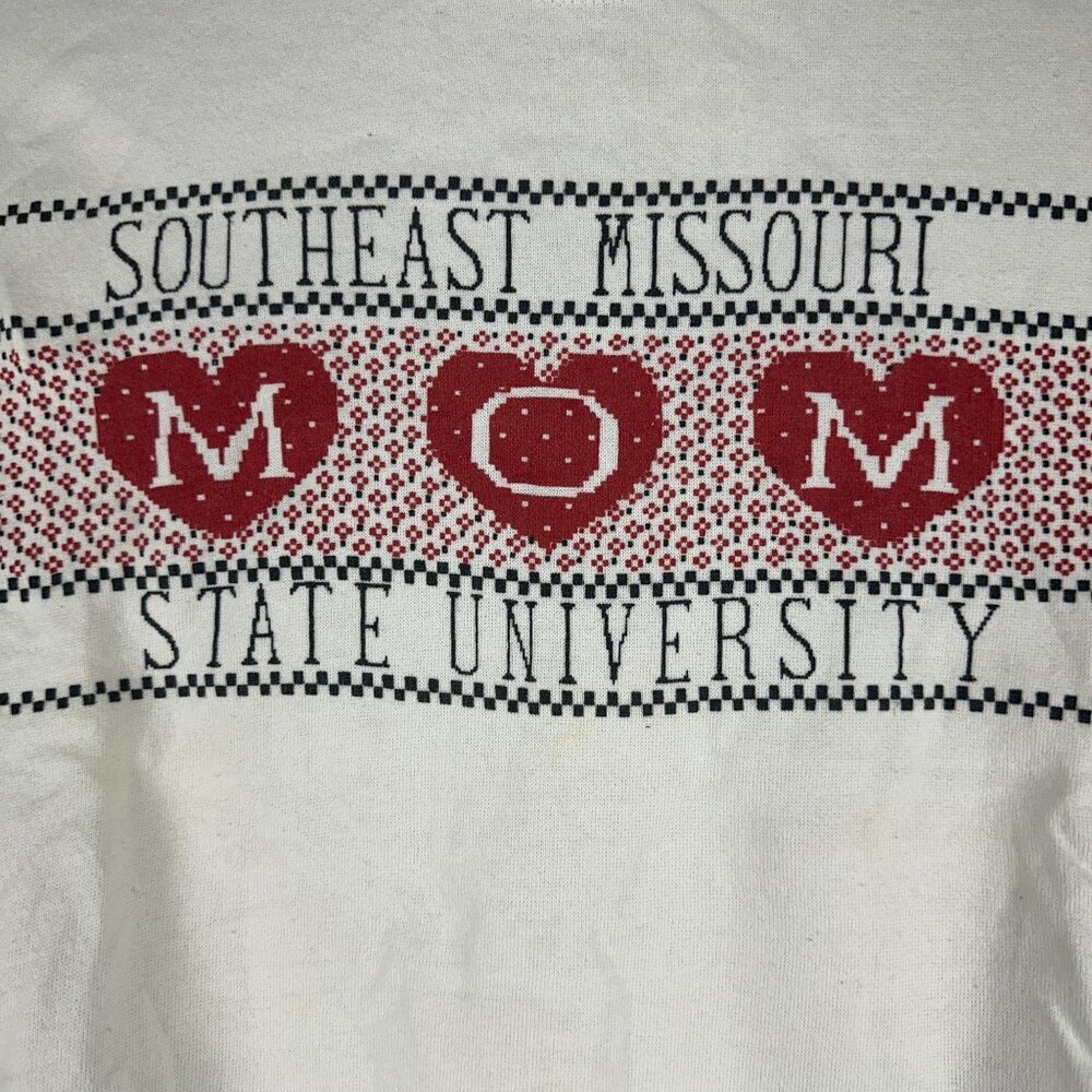 Jansport Women's Vintage Southwest Missouri State University MOM Sweatshirt Size